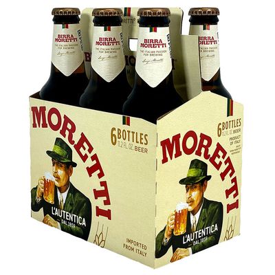 Moretti - Italian Lager - 6 pack 11.2oz bottles
