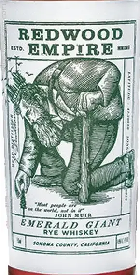 Redwood Empire Emerald Giant Rye Whiskey