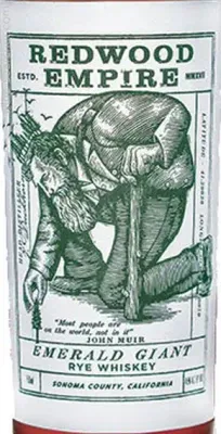 Redwood Empire Emerald Giant Rye Whiskey