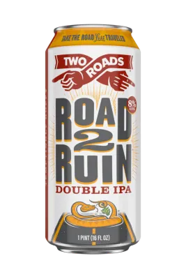 Two Roads - Road 2 Ruin- Double IPA - 6 pack 12oz cans