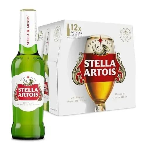 Stella Artois - Lager - 12 pack 11.2oz bottles