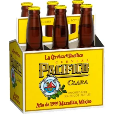 Pacifico Clara - Pilsner - 6 pack 12oz bottles