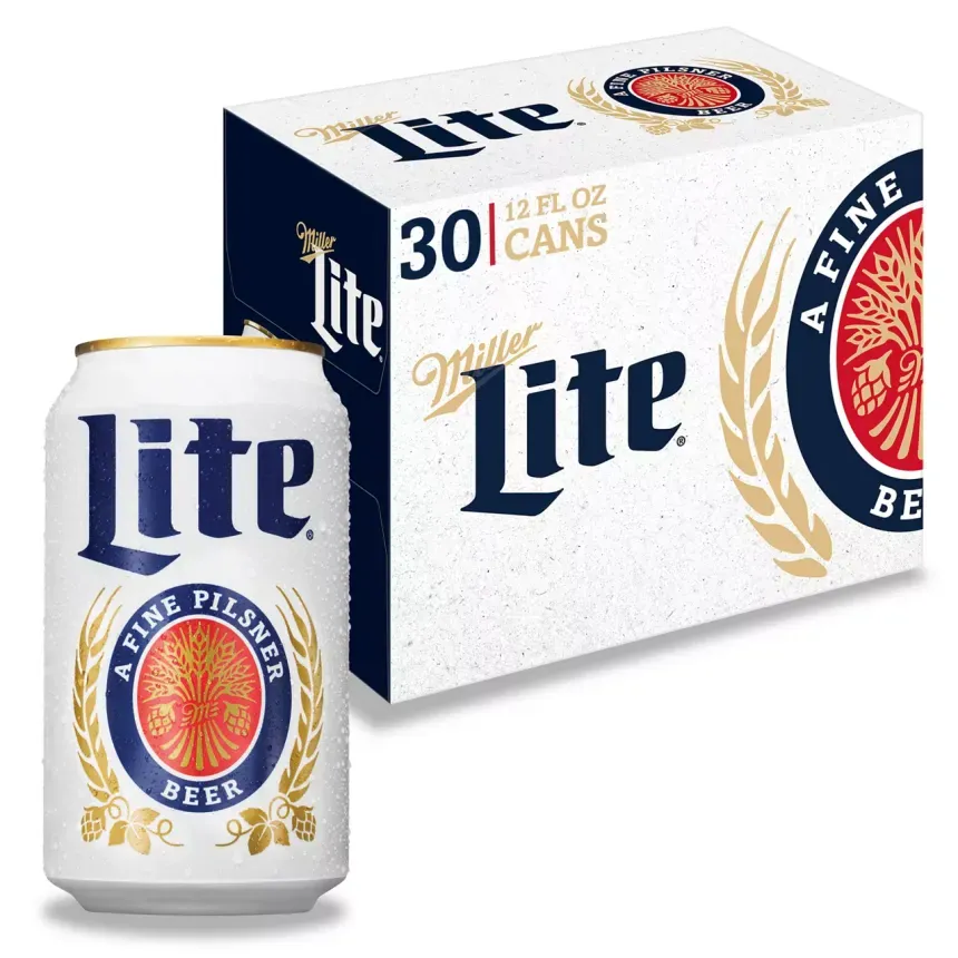 Miller - Lite - Pilsner - 30 pack 12oz cans