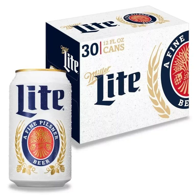 Miller - Lite - Pilsner - 30 pack 12oz cans