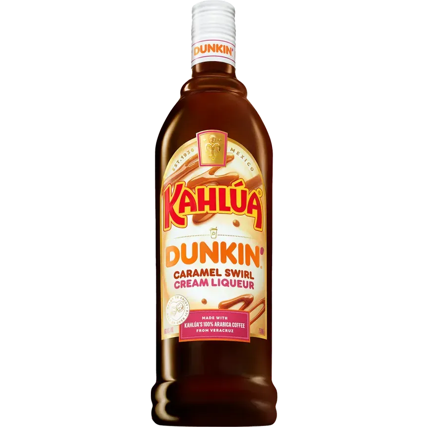 Kahlua - Dunkin' - Caramel Cream Liqueur -750ml bottle