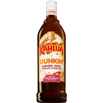 Kahlua - Dunkin' - Caramel Cream Liqueur -750ml bottle