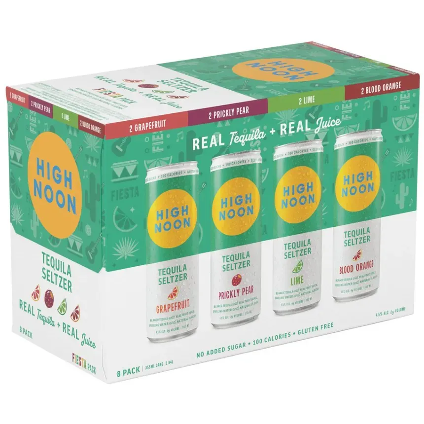 High Noon - Variety - Tequila &amp; Soda  - 8 pack 355ml  cans