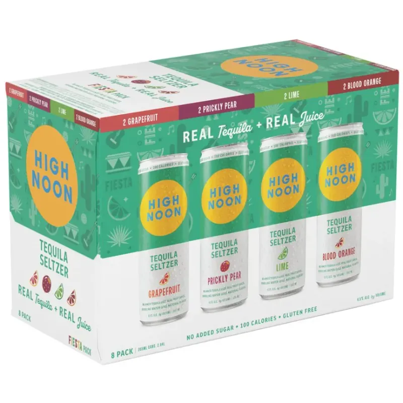 High Noon - Variety - Tequila &amp; Soda  - 8 pack 355ml  cans