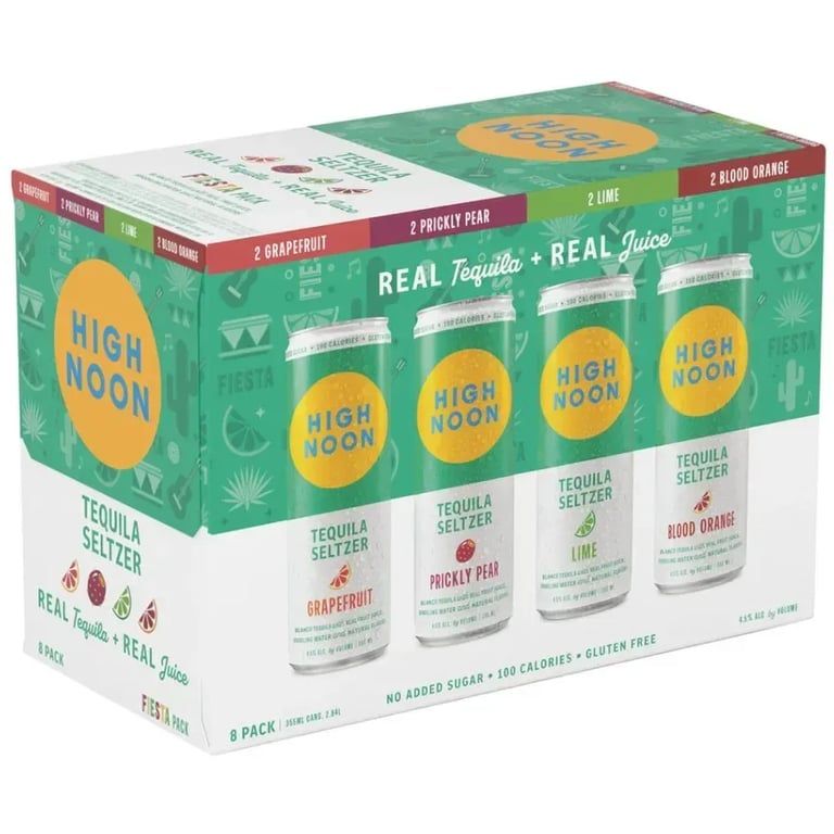 High Noon - Variety - Tequila &amp; Soda  - 8 pack 355ml  cans