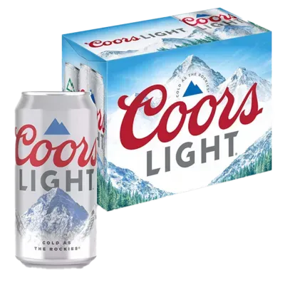 Coors - Light - Lager - 12 pack 12oz cans