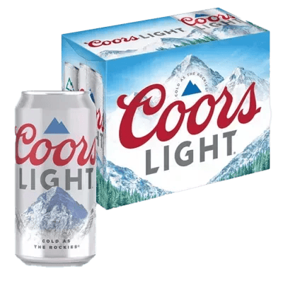 Coors - Light - Lager - 12 pack 12oz cans