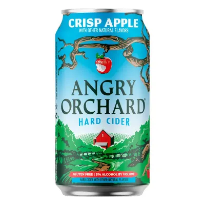 Angry Orchard - Crisp Apple - Hard Cider - 6 pack 12oz cans