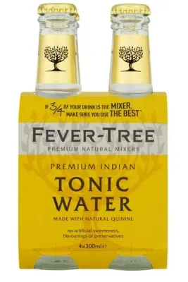 Fever Tree - Tonic Water - 4 pack 200ml bottles