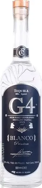 G4 Blanco Premium Tequila (750 ml)