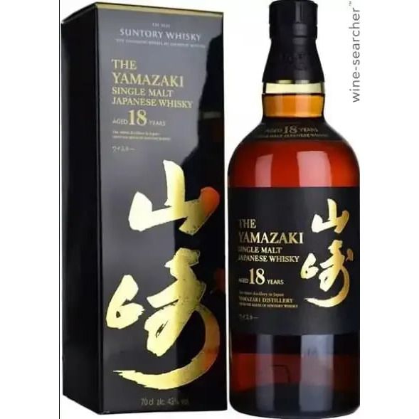 Suntory - Yamazaki - 18 Year Old - Japanese Single Malt Whisky - 750ml bottle