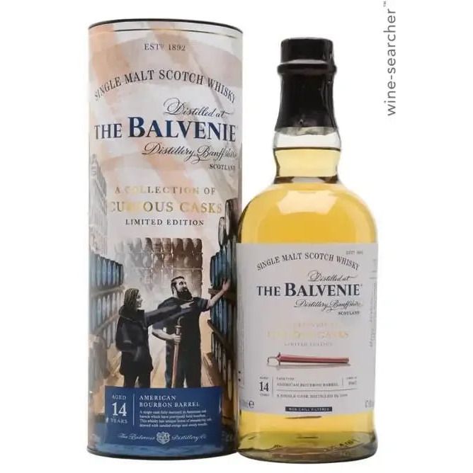 The Balvenie 'A Collection of Curious Casks' American Bourbon Barrel 14 Year Old Single Malt Scotch Whisky 750ml bottles