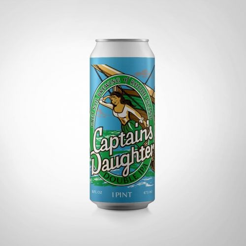 Grey Sail Brewing - Captain's Daughter  - Double IPA - 4 pack 16oz can