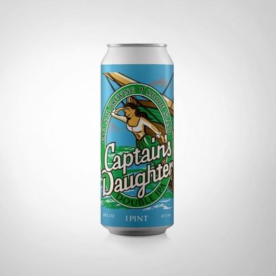 Grey Sail Brewing - Captain's Daughter  - Double IPA - 4 pack 16oz can