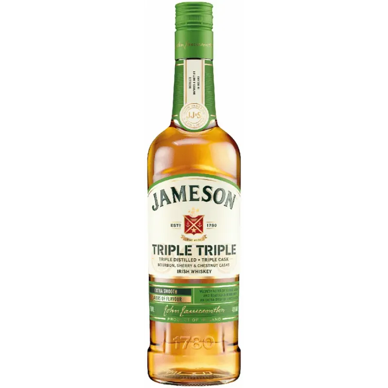 Jameson Triple Triple Irish Whiskey 750 ml