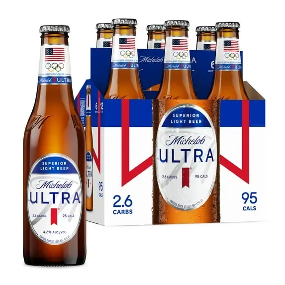Michelob - Ultra - Lager - 6 pack 12oz bottles