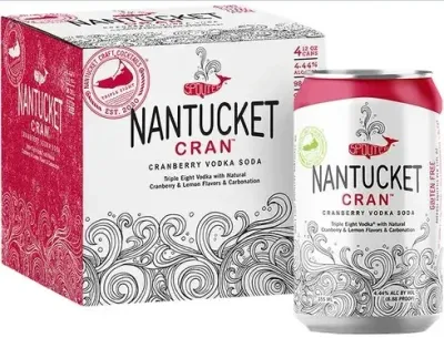 Triple Eight Distillery - Nantucket Cran - Cranberry Vodka &amp; Soda - 4 Pack 12oz cans