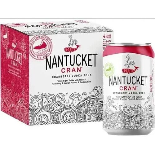 Triple Eight Distillery - Nantucket Cran - Cranberry Vodka &amp; Soda - 4 Pack 12oz cans