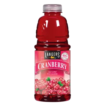 Langers - Cranberry Juice - Single 32oz bottles