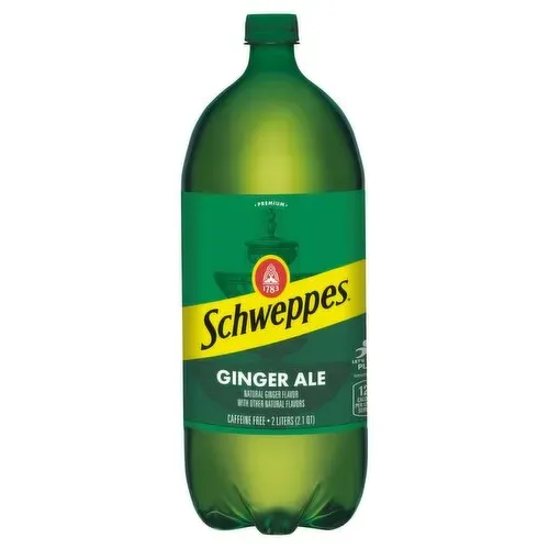 Schweppes - Ginger Ale - Single Liter bottles