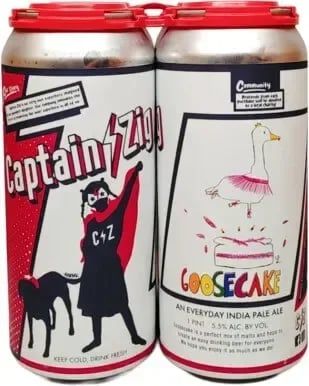Captain Zig Brewing - Goosecake - IPA - 4 pack 16oz can