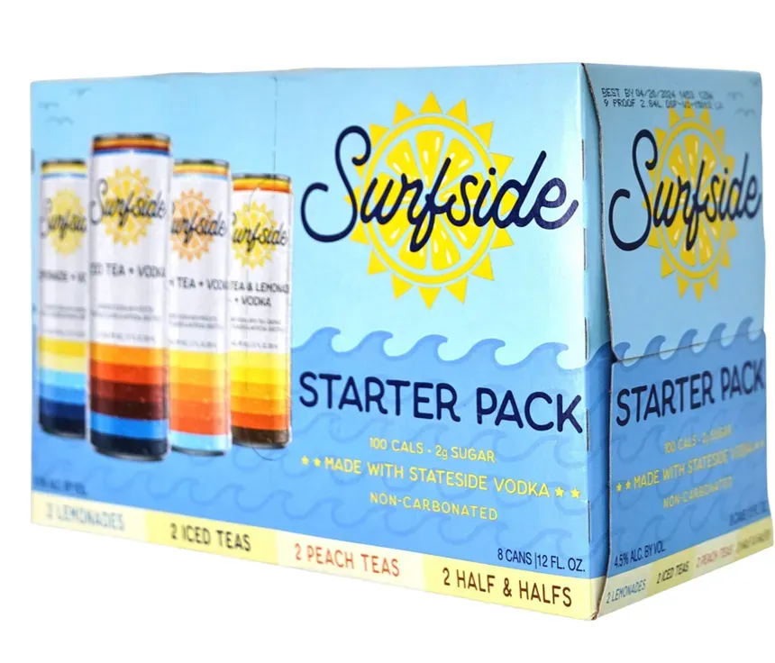Surfside - Starter Pack Variety - 8 pack cans