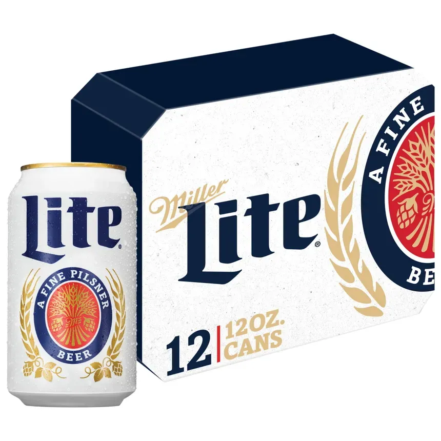 Miller - Lite - Pilsner - 12 pack 12oz cans