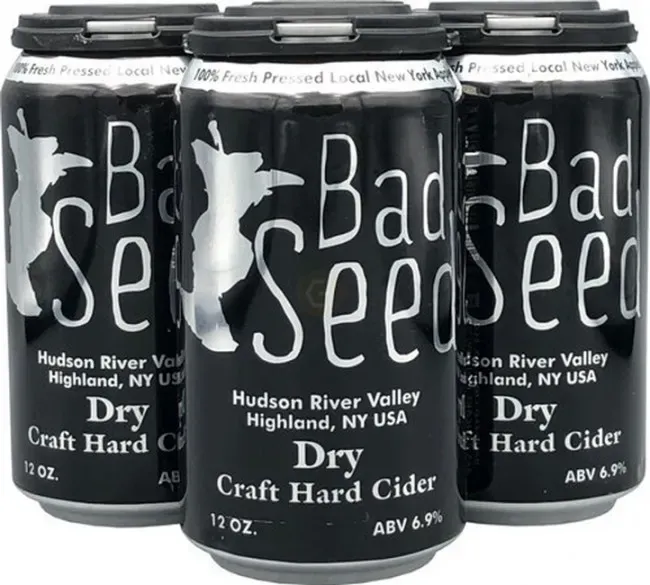 Bad Seed - Dry Craft Hard Cider - 4 pack 12oz cans