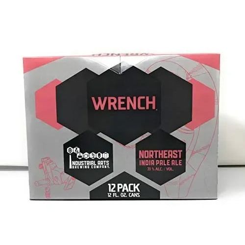 Industrial Arts Brewing Wrench Hazy IPA 12 pack 12 oz cans