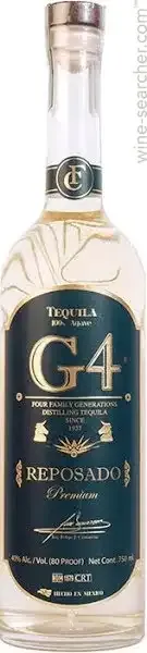 G4 Reposado Premium Tequila 750 ml