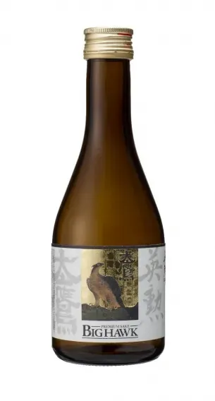 Eikun - Big Hawk - Junmai Sake - 300ml bottle