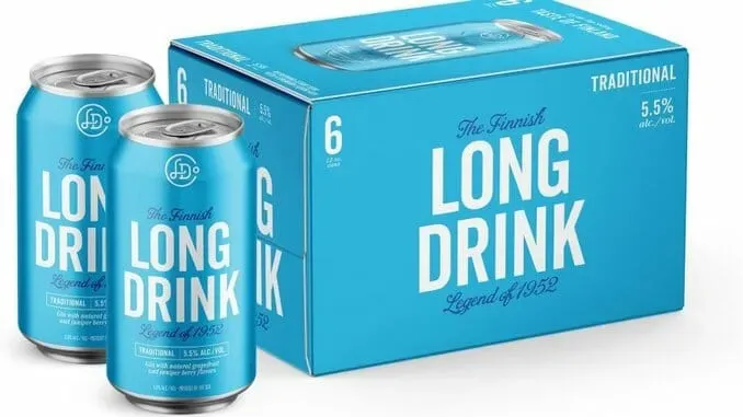 The Finnish Long Drink - Gin &amp; Soda - 6 pack 12oz cans