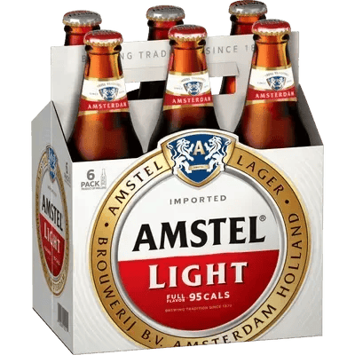 Amstel Light - Lager - 6 pack 12oz bottles