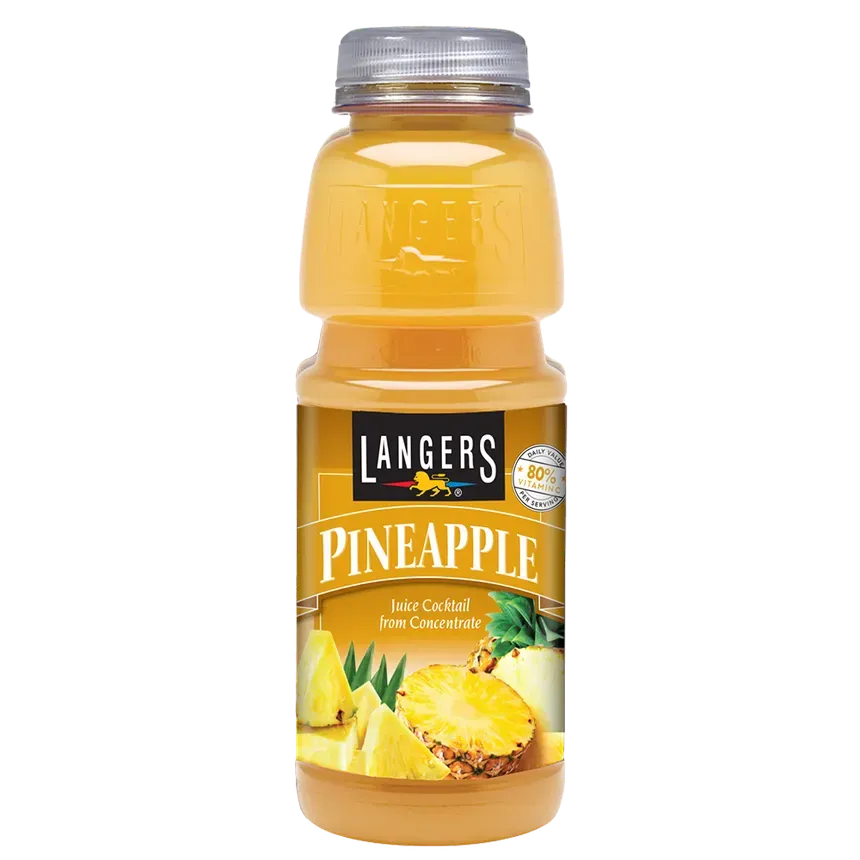 Langers - Pineapple Juice - Single 32oz bottles