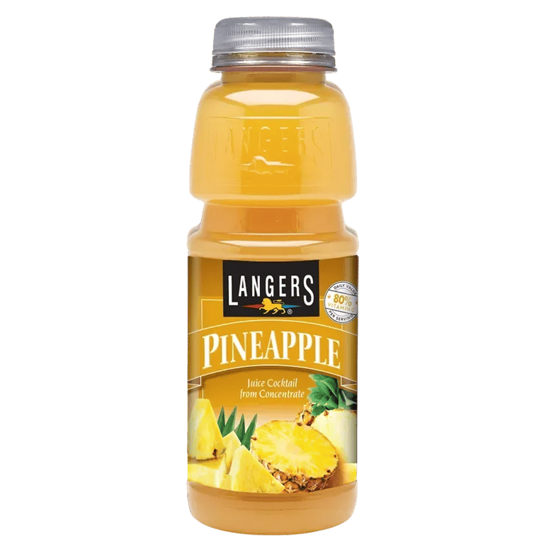 Langers - Pineapple Juice - Single 32oz bottles