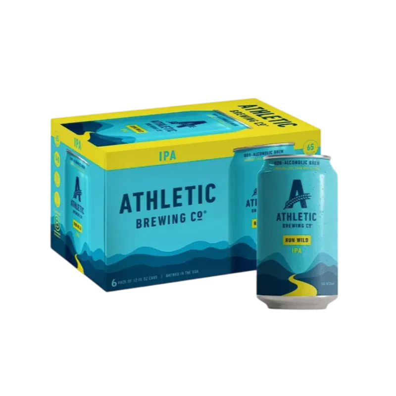Athletic - Run Wild - Non-Alcoholic IPA - 6 pack 12oz cans