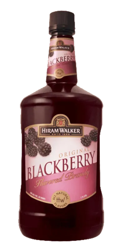Hiram Walker - Blackberry - Brandy - 1.75 Liter bottle