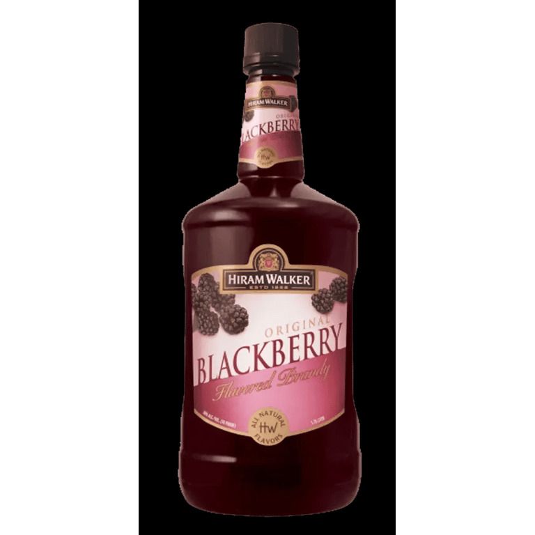 Hiram Walker - Blackberry - Brandy - 1.75 Liter bottle