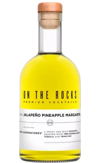 On The Rocks - Jalapeño Pineapple Margarita - Single 750ml bottles