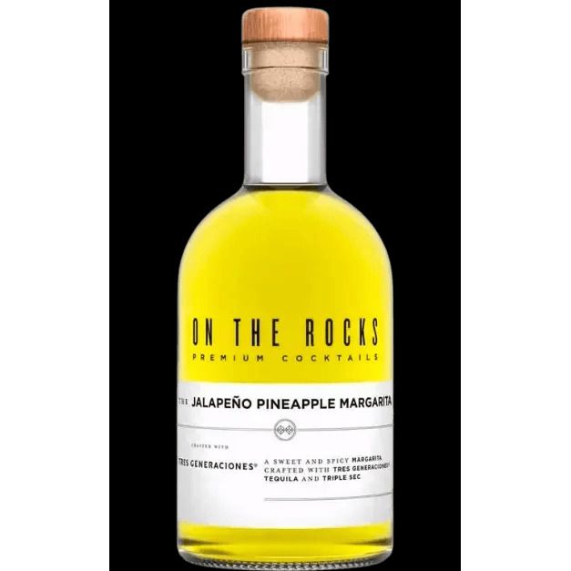 On The Rocks - Jalapeño Pineapple Margarita - Single 750ml bottles