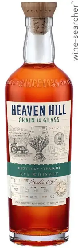 Heaven Hill Grain to Glass Straight Rye Whiskey (750 ml)