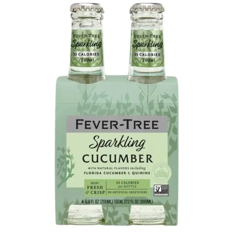 Fever Tree - Sparkling Cucumber - 4 pack 200ml bottles