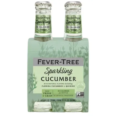 Fever Tree - Sparkling Cucumber - 4 pack 200ml bottles