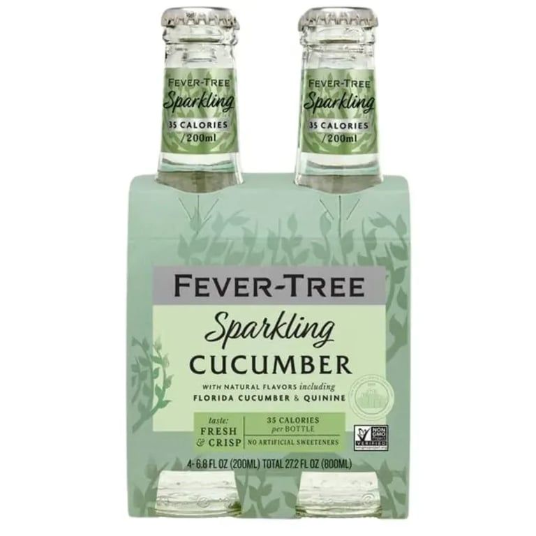 Fever Tree - Sparkling Cucumber - 4 pack 200ml bottles