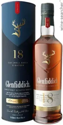 Glenfiddich 18 Year Old Single Malt Scotch Whisky (750 ml)