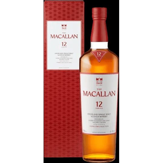 The Macallan - Sherry Oak - 12 Year old - Scotch - 750ml bottle